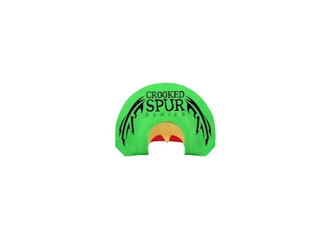 FOXPRO CROOKED SPUR SERIES GREEN BACK WING TURKEY DIAPHRAGM MOUTH CALL
